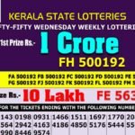 Fifty Fifty Lottery Result 1