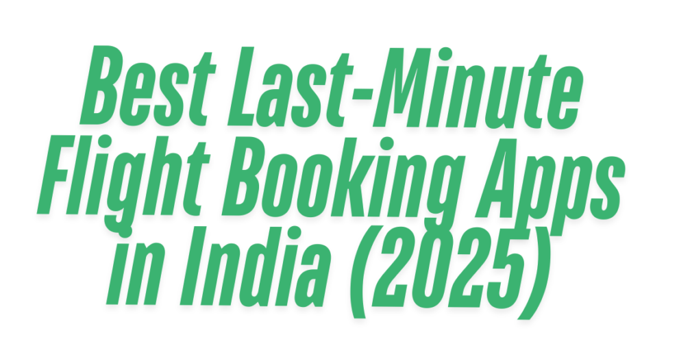 Last-Minute Flight Booking